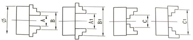 滚轴 抓撑 640 mm