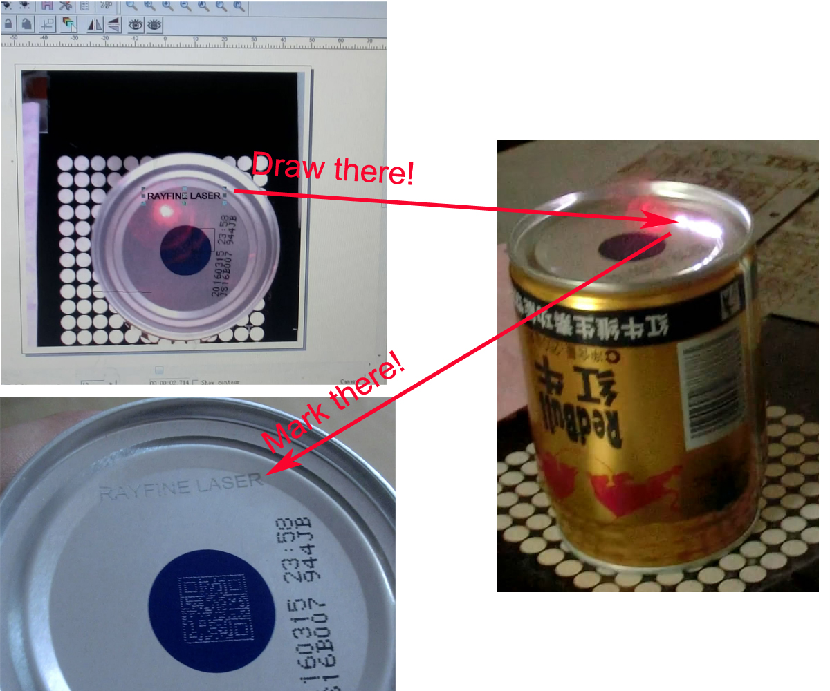 System znakowania laserem światłowodowym Cyclops Camera