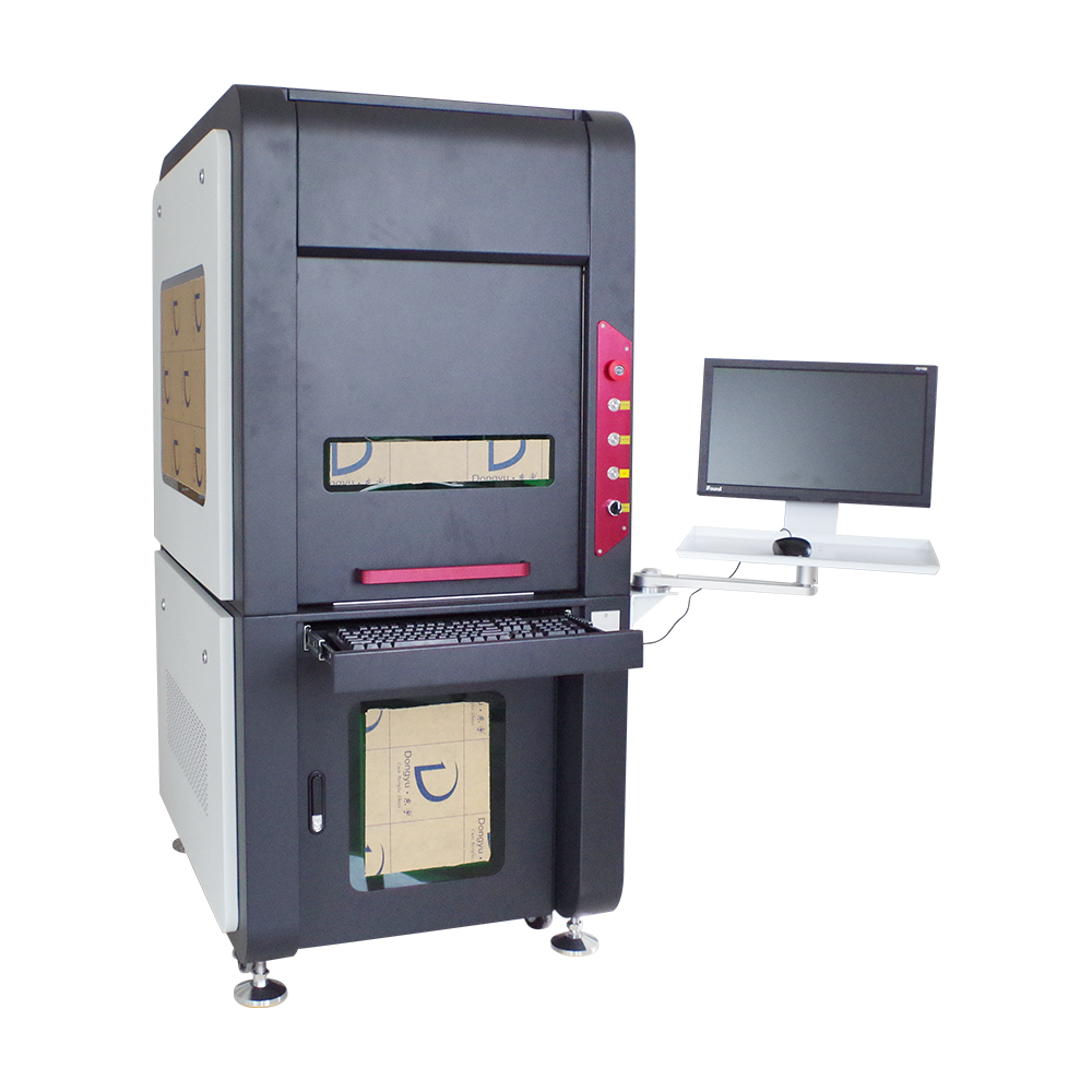20W 30W JPT MOPA Światłowodowa maszyna do znakowania laserowego do druku kolorowego na metalu ze stali nierdzewnej Aluminium