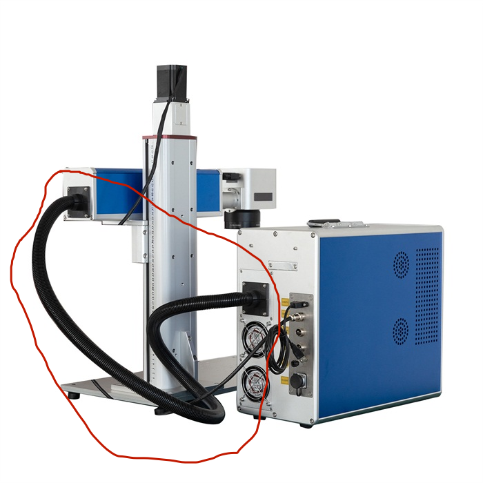 Maszyna do znakowania laserem światłowodowym na sprzedaż Fabryka bezpośrednio Cena 30w Maszyna do znakowania laserowego włókien Mopa