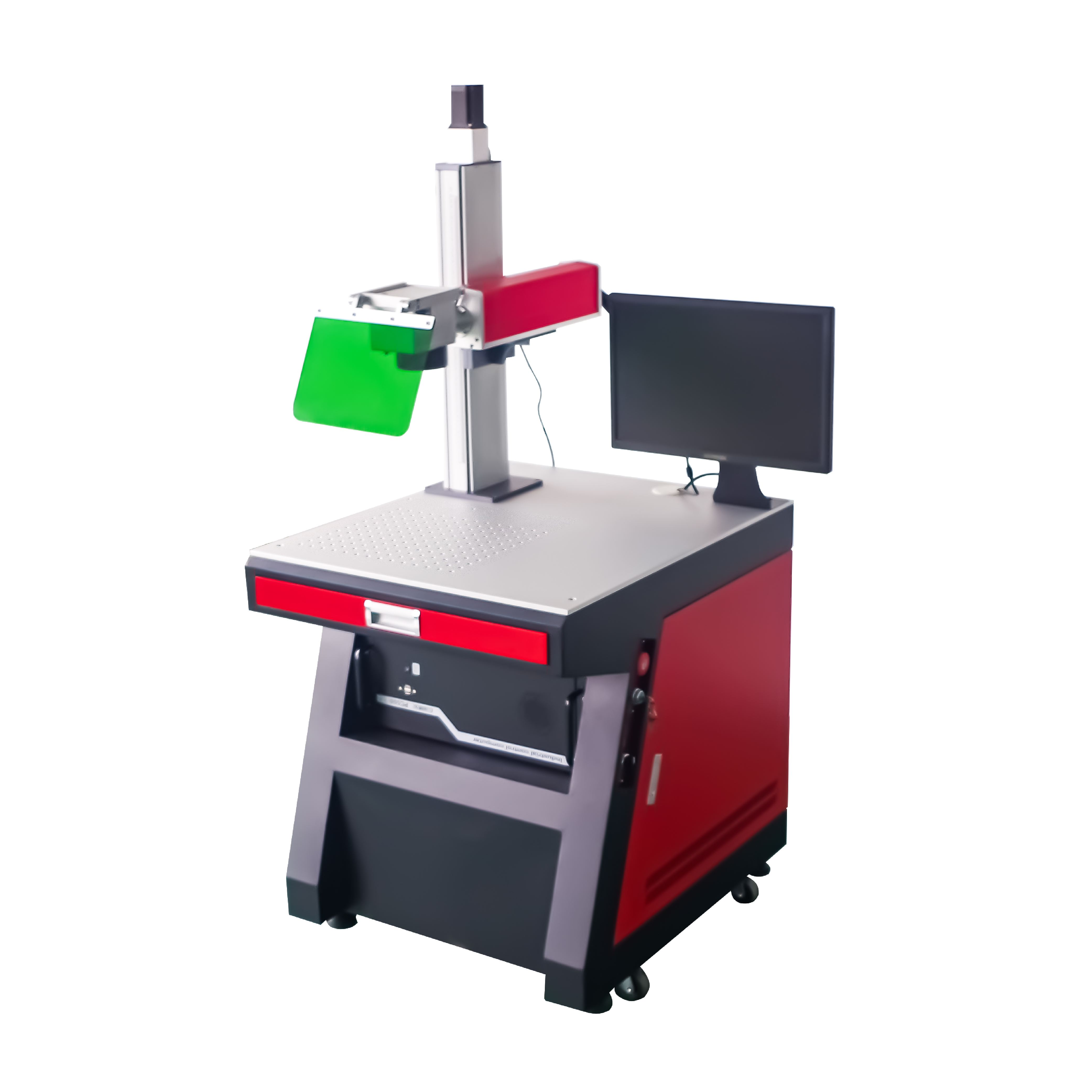 Maszyna do znakowania włókien Maszyna do znakowania laserowego i maszyna do grawerowania laserowego 3D Dynamic Color Mopa 100W JPT