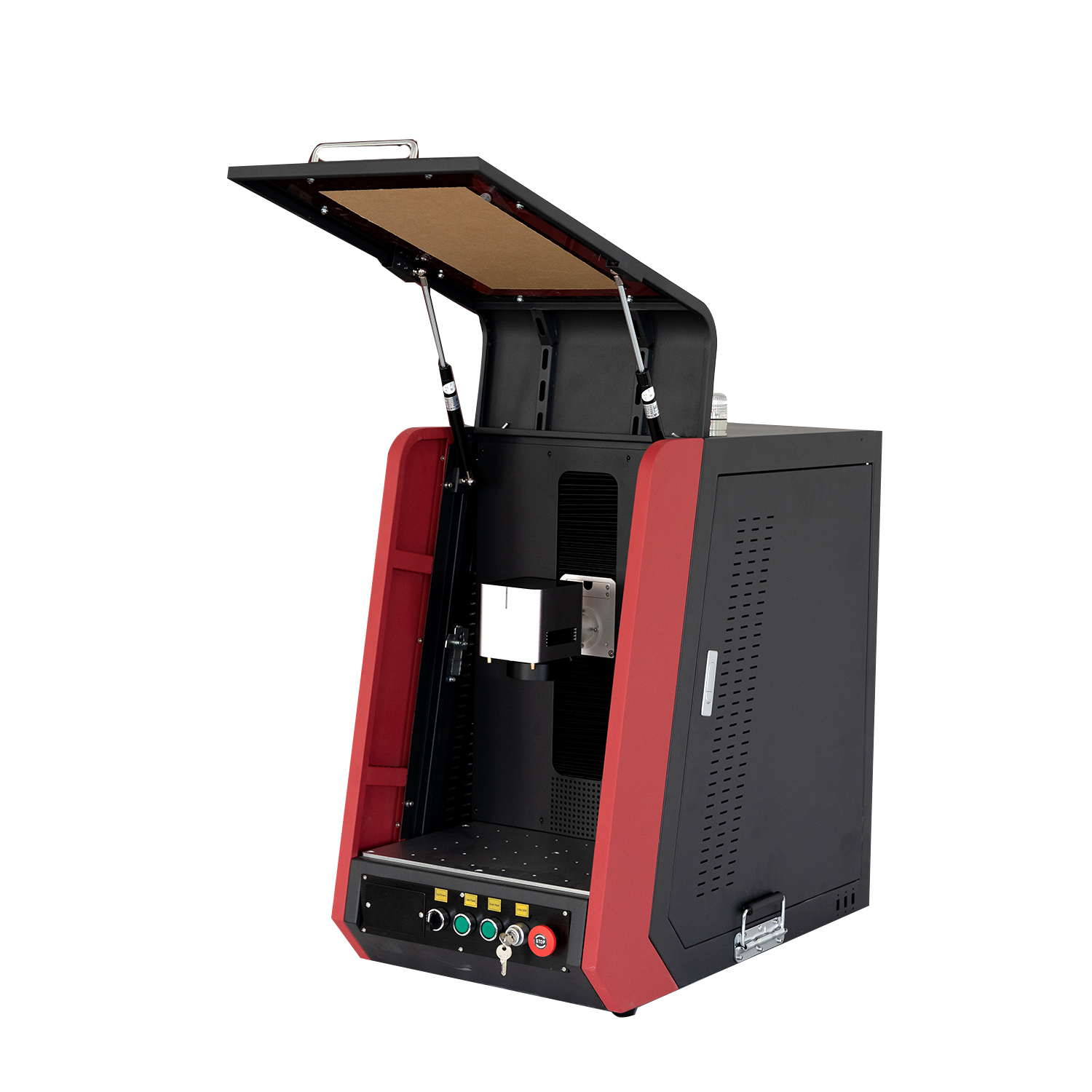 Raycus 100w Fiber Laser Marking Machine do metalu 60W 80W JPT Fiber Laser Marking Machine